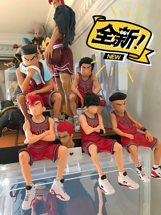 大号灌篮高手湘北队樱木花道流川枫赤木篮球手...