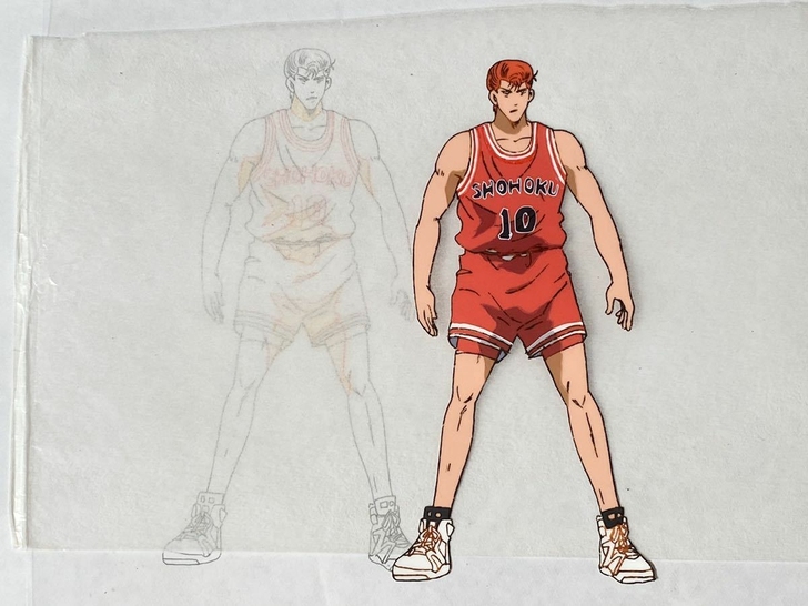 《灌篮高手》樱木花道  直笔原画