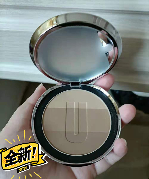 【全新防伪】UNNY修容盘三色高光一体粉饼...