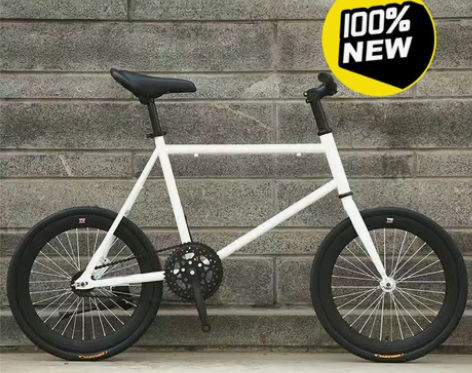 死飞自行车单车男女学生死飞倒刹碟刹20寸迷...