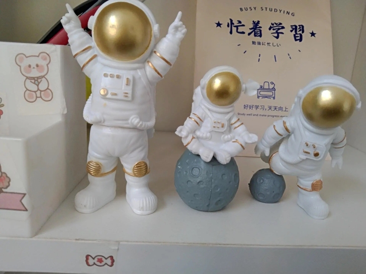 【3个9.6元包邮带走】小宇航员摆件