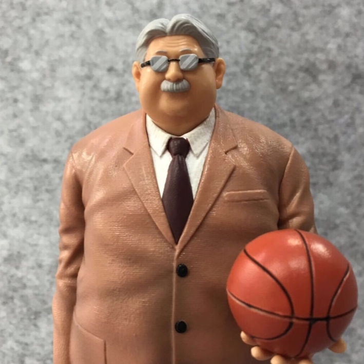 灌篮高手周边手办玩具 安西教练站立款安西教...