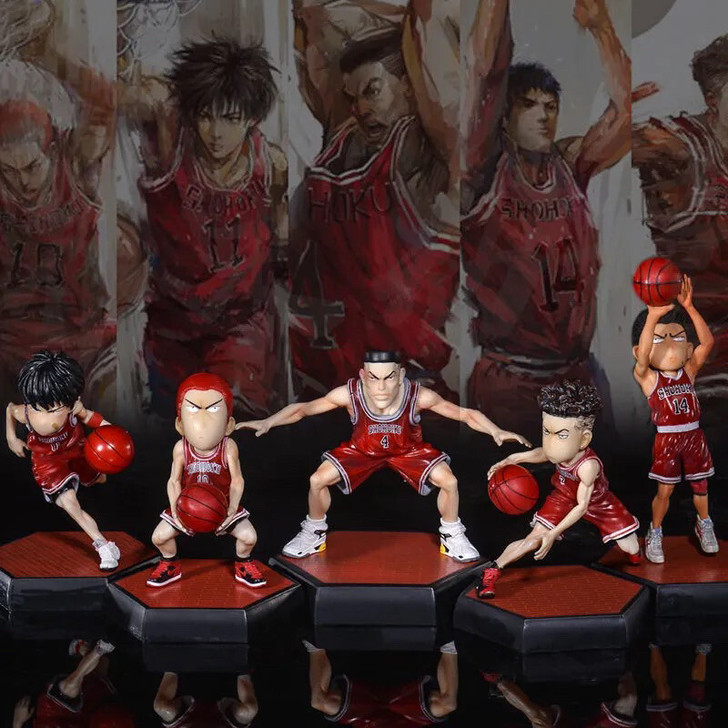 灌篮高手湘北五虎 樱木花道 流川枫 大猩猩...