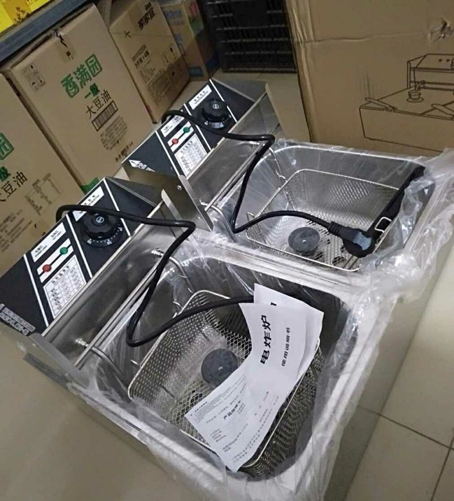 低价处理油炸锅商用全新油炸锅家用油炸锅商用...