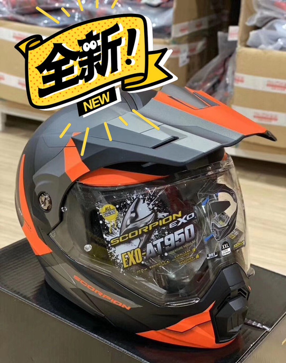 美国蝎子Scorpion摩托车头盔四季越野...
