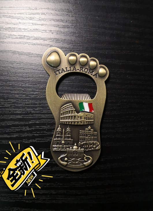 开瓶器  大脚丫 全新 合金材质非边远地区...