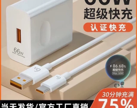 充电器66w手机快充头充电器手机闪充电器 ...