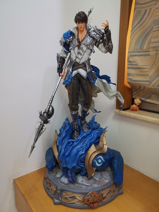 腾讯官方赵云限量版第111号手办，证书齐全...