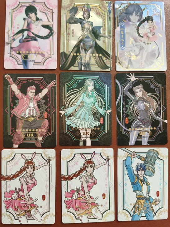 集卡社斗罗大陆，小舞手办卡 SP比比东（水...