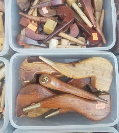 纯手工制作烟具～纯铜实木两用烟斗，循环过滤...