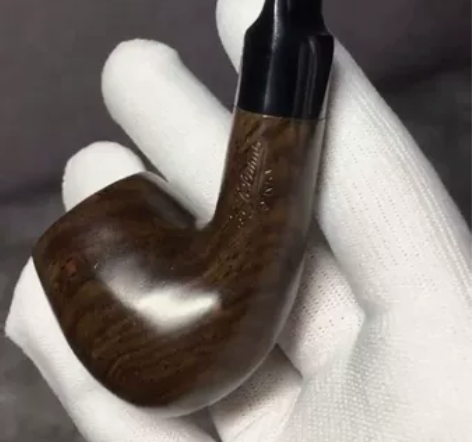 +关注送配件实木檀木黑檀木乌木烟斗小弯斗铁...