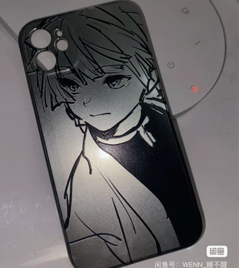 付邮送iPhone11我妻善逸正版原创电镀...