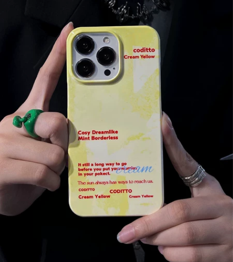 coditto原创黄色适用iphone13...