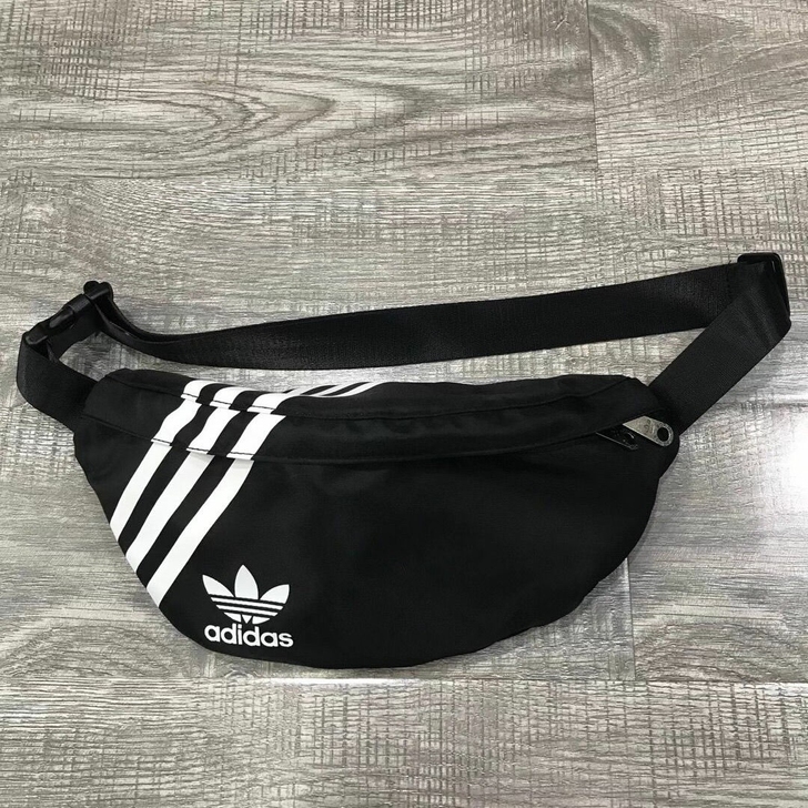 阿迪达斯Adidas腰包男女多功能大容量户...