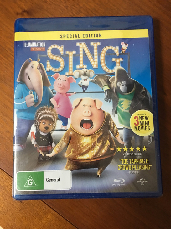 蓝光电影BD50 动画电影Sing欢乐好声...