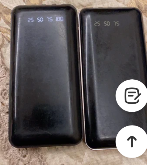 一万毫安充电宝个人闲置,都是正常使用痕迹,...