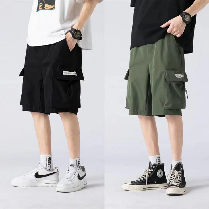 (底价处理）工装短裤男夏季潮流韩版宽松学生...