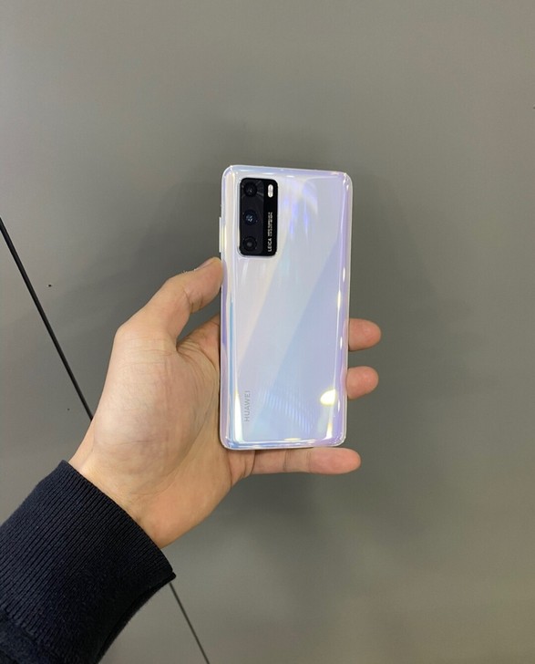 华为p40零度白尸体报废机,售出无退换