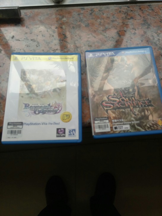 psv 仙境传说 灵魂献祭，港版中文，箱说...