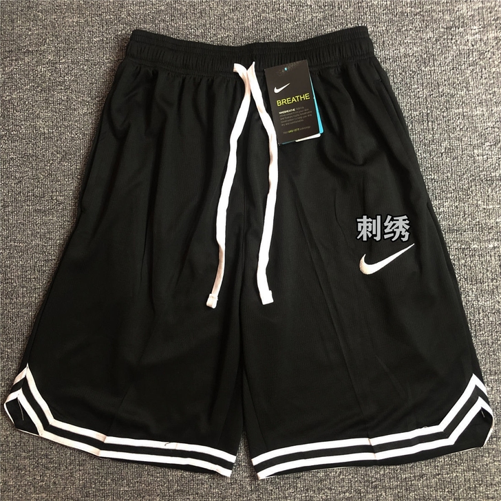 詹姆斯同款刺绣篮球运动短裤透气速干美式训练...