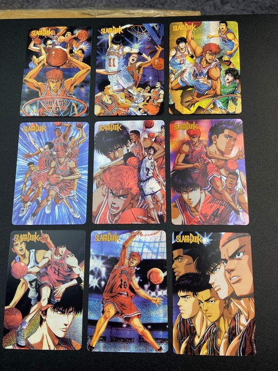 灌篮高手卡 祖国闪卡   晴子 樱木花道