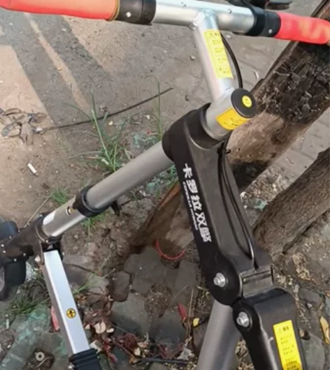 全新折叠自行车,全新全新的,没骑过的真是骑...