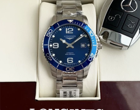 Longines浪琴 康卡斯潜水系列男士机...