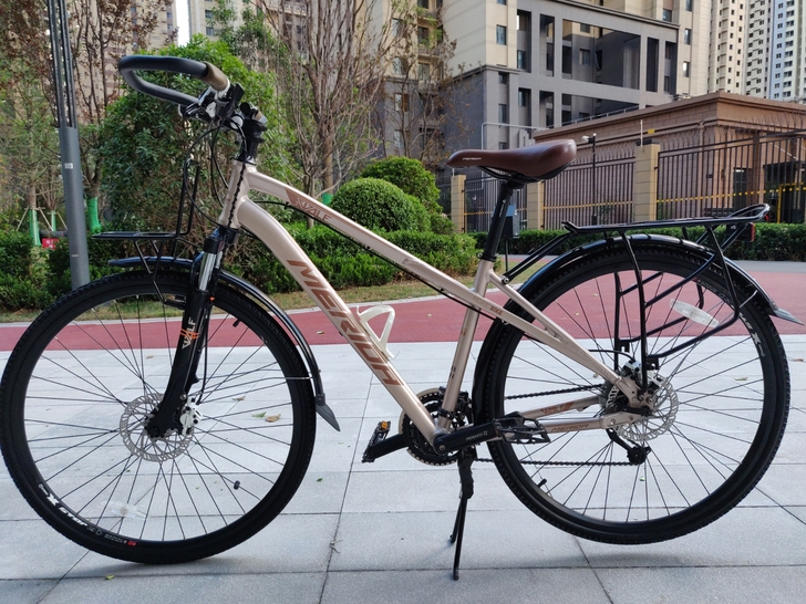 美利达野狼2旅行变速自行车，27速，油碟，...