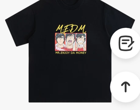 MEDM X 城市猎人联名款夏季印花T恤男...