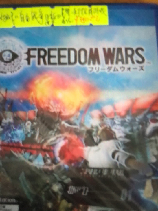 二手psV自由战争港版日文19324忻拎拎...