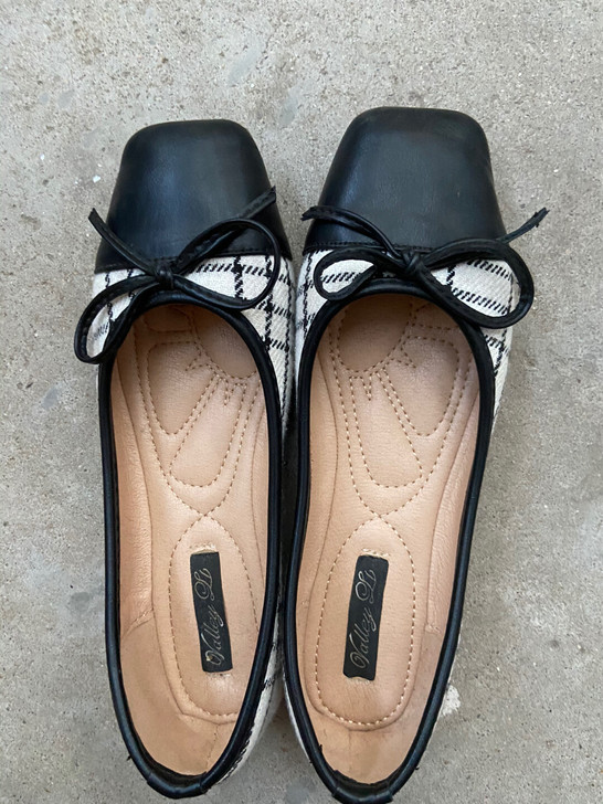 浅口小香风单鞋软皮瓢鞋女鞋百搭平底蛋卷鞋，...