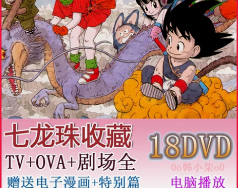 动画片《七龙珠DVD》全清晰508全集+剧...
