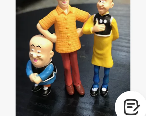 1:怀旧漫画老夫子公仔模型摆件玩具手办（老...