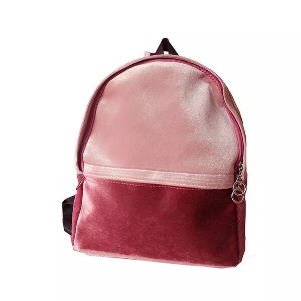 有漂亮脸蛋的人淘宝店买的双肩背包书包少女心...