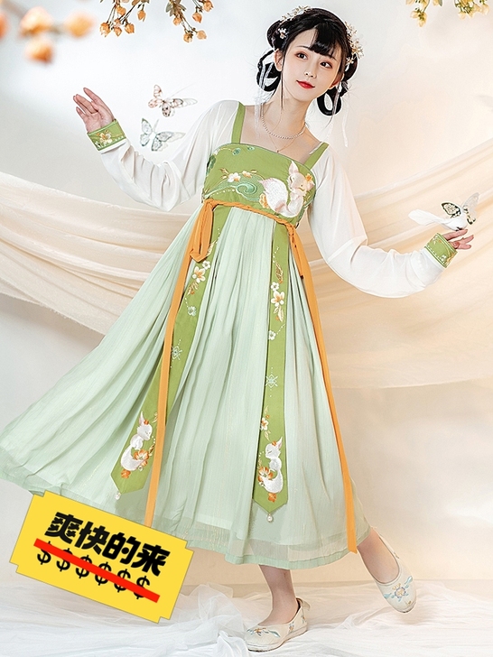 花神记-青丘汉服女春夏国风汉元素连衣裙仙女...