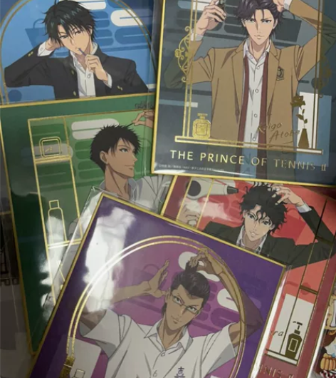 网球王子 烫金色纸 包装全   日版全新 ...