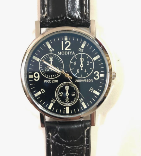 MODIYA全新男款皮带休闲手表 MODI...
