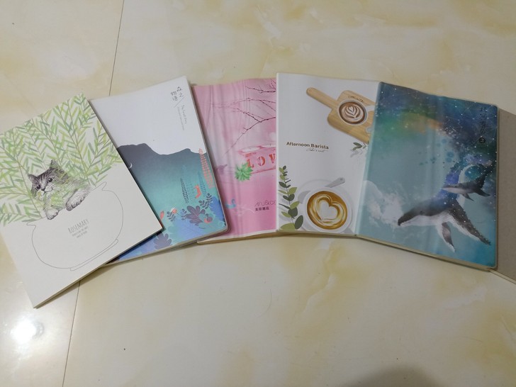 得力全新笔记本日记本