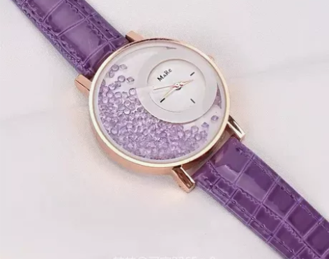 2020新款韩国时尚潮流手表女款彩钻流沙表...