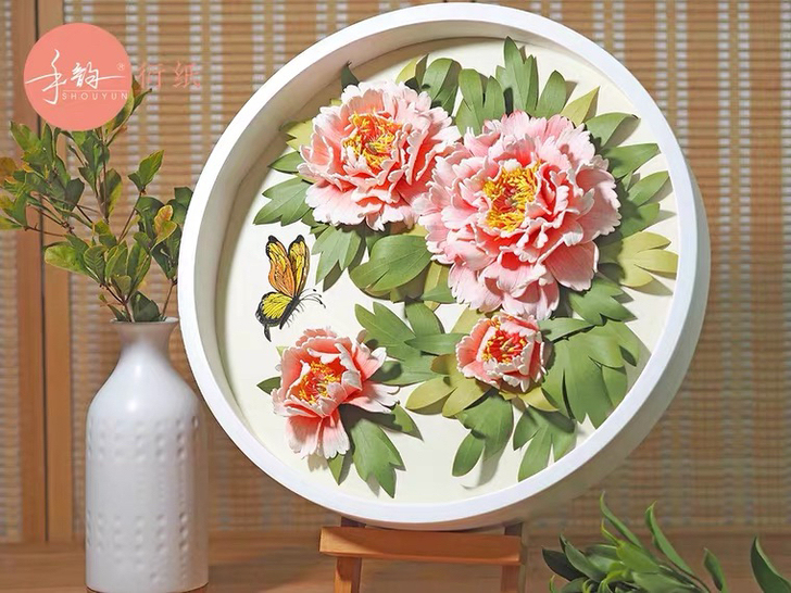 手韵牡丹，出成品。也可教程。