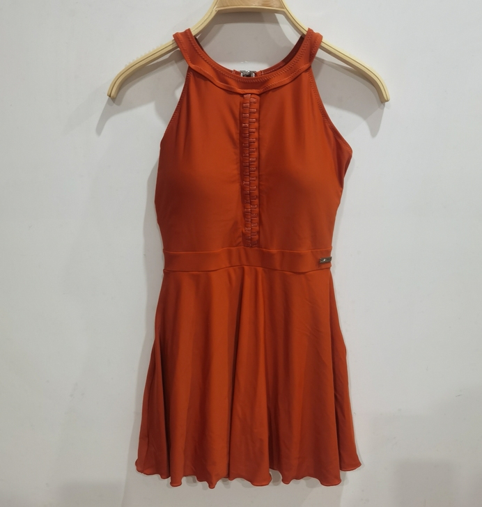 大女泳衣女士泳衣连体平角泳衣连衣裙泳裙，游...