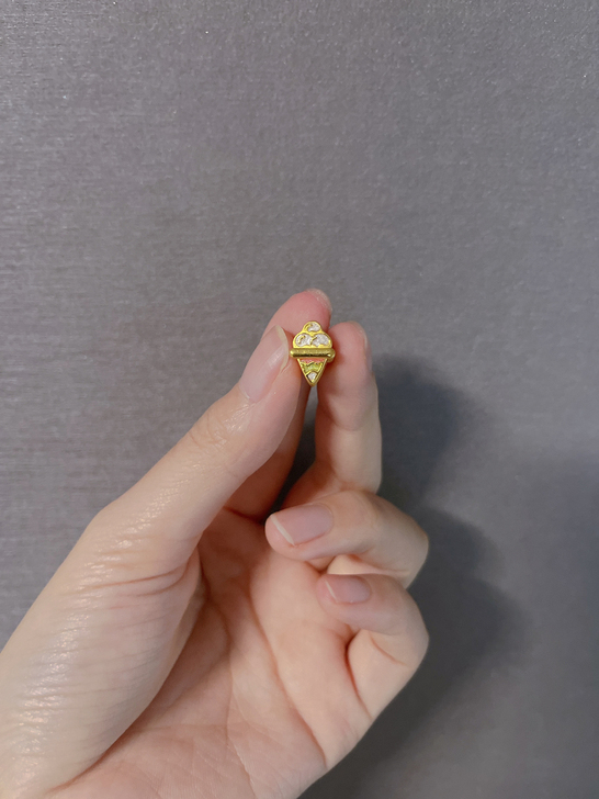 足金999冰淇淋 1克450克价烤漆5