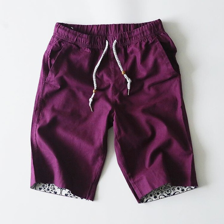 暇步士小狗风格,棉麻短裤,男女都能穿的夏季...