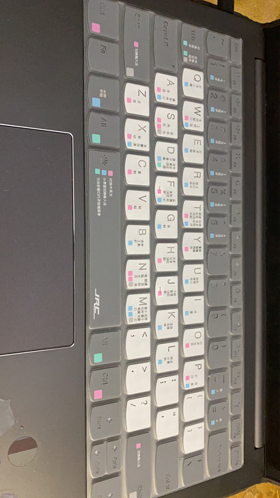 联想小新pro13键盘膜，快捷键提示，买了...