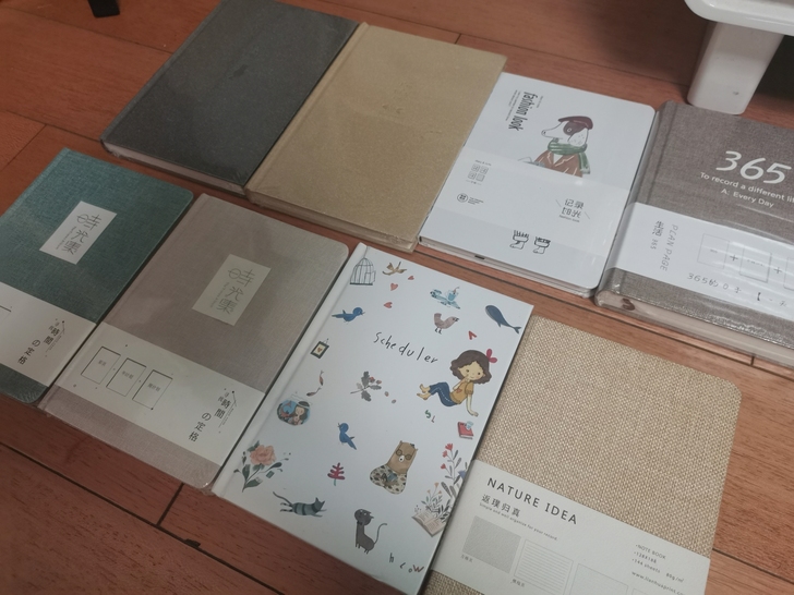 手账本，日记本，多种型号，多种风格，全新未...