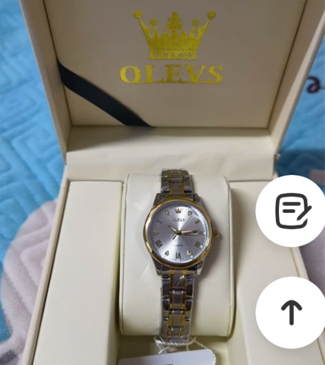 单位库存一批奖品，全新女士全自动手表礼盒，...