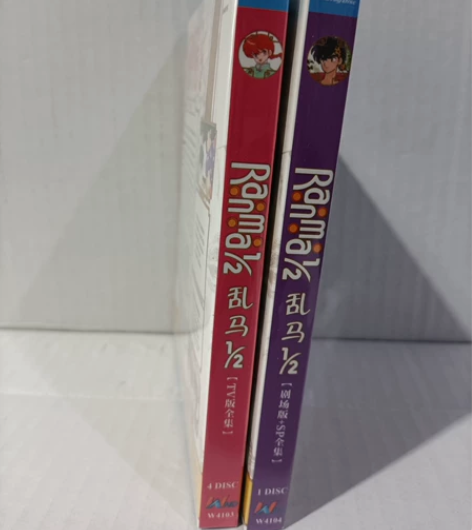 蓝光碟动漫：乱马2/1，TV版➕剧场版全集...