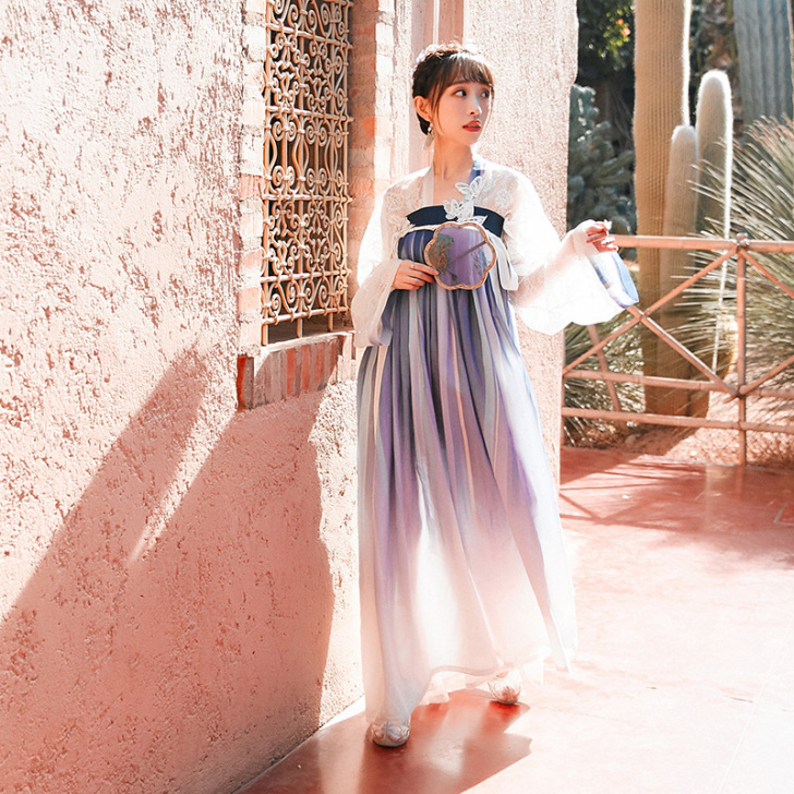 【十三余 小豆蔻儿】[相思蝶] 对襟衫齐胸...