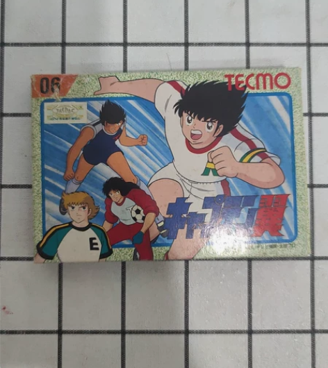 FC足球小将1,JP中古店购买,外盒整体还...