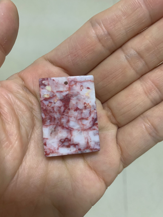 纯天然原矿朱矿平安无事牌牌